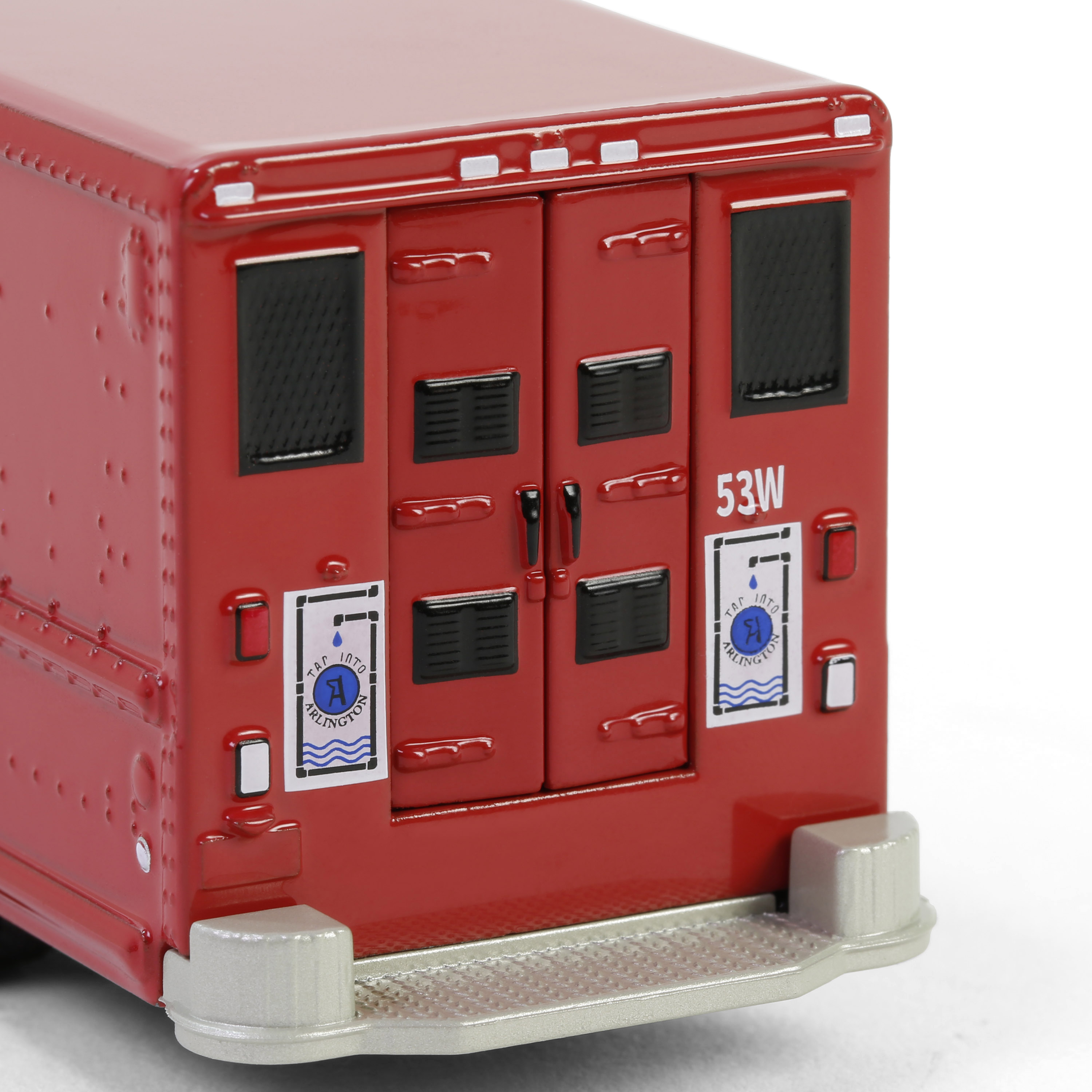 Step Van with Traffic Cone Mounts