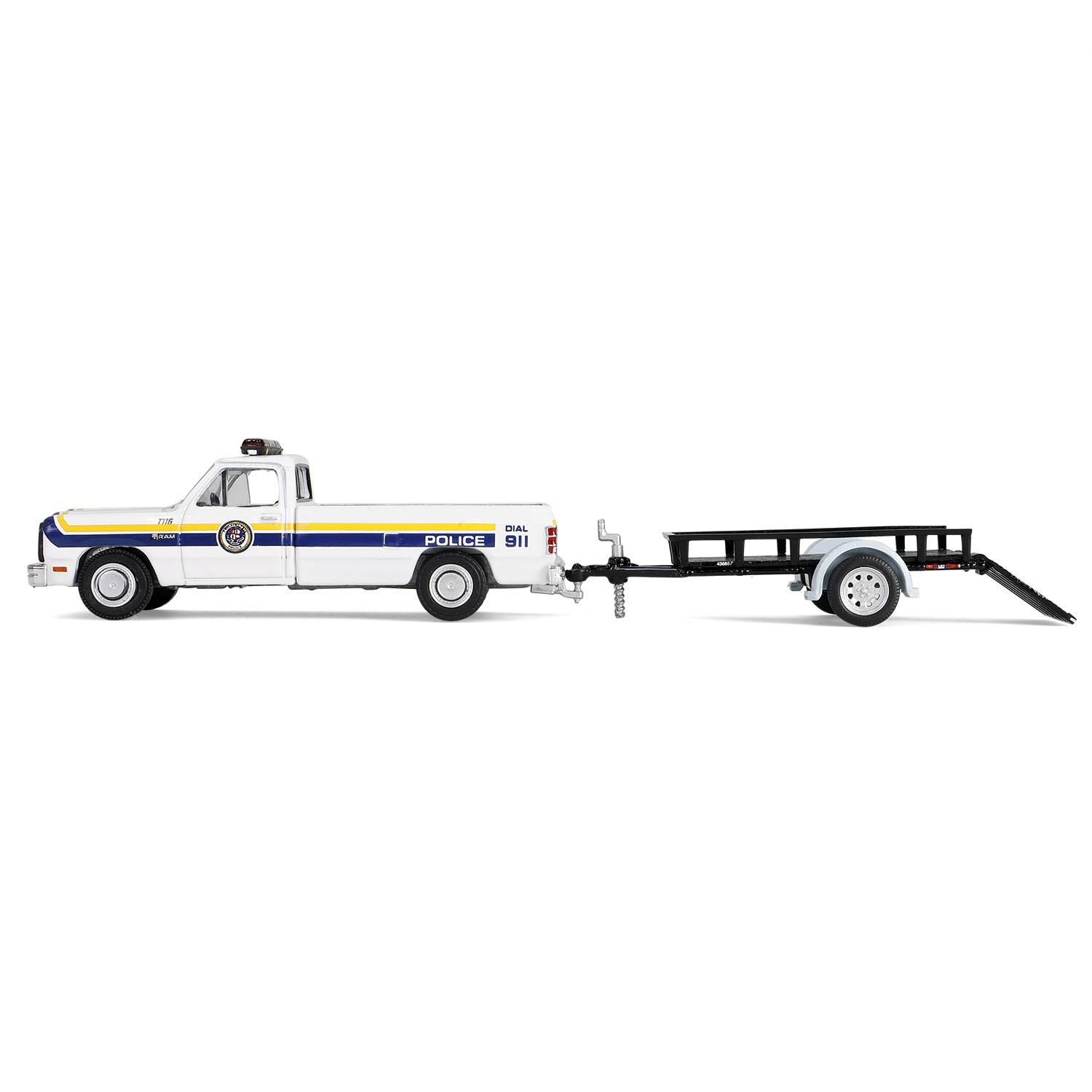 Ram D-250 with Utility Trailer