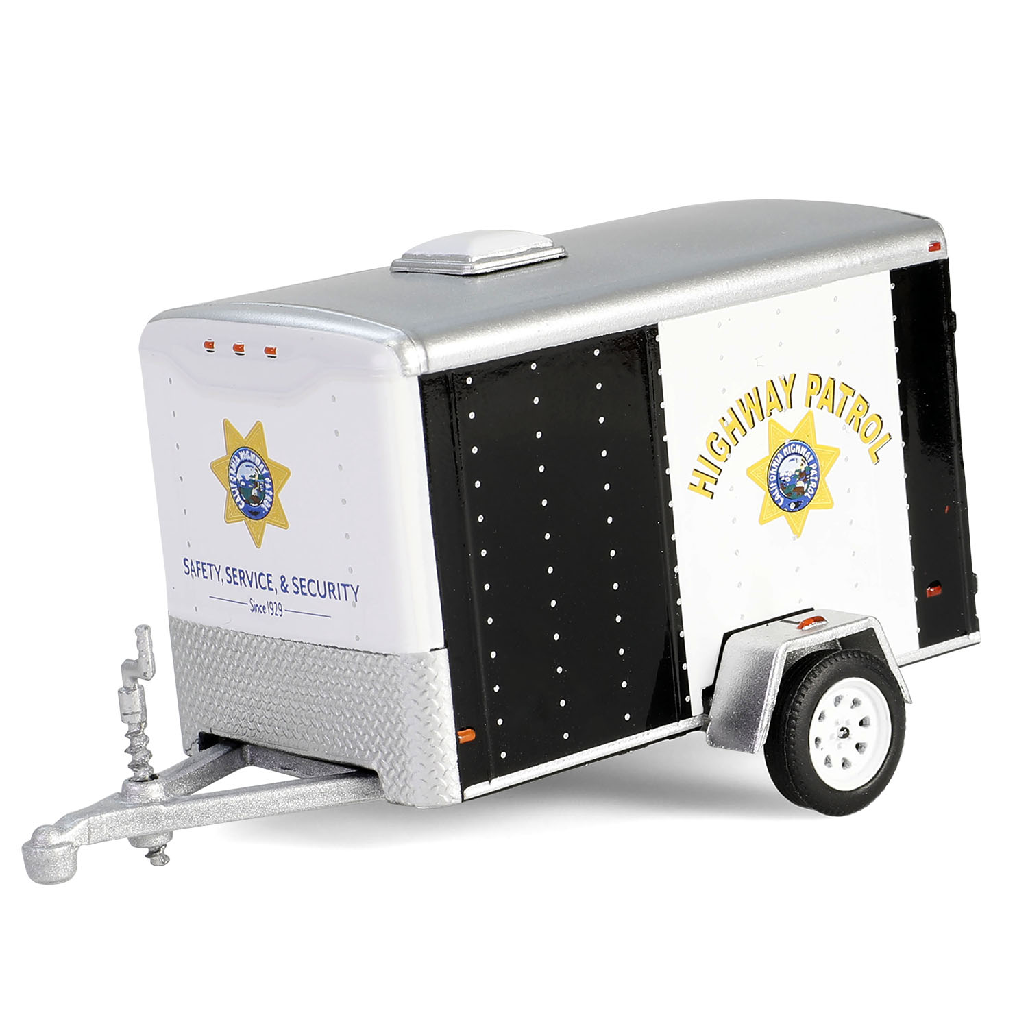 Silverado with Small Cargo Trailer