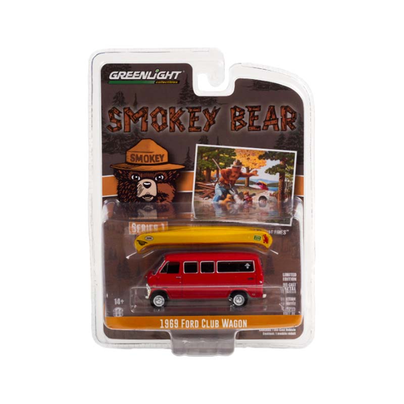 Club Wagon with Canoe on Roof