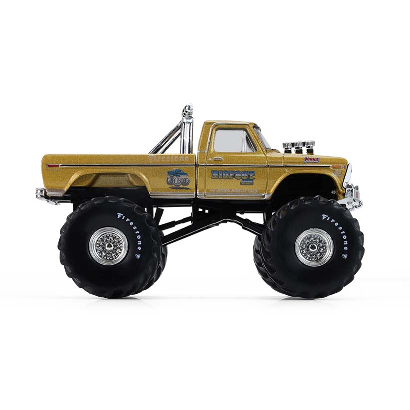 大脚1号50周年纪念版 - F-250改装怪兽卡车 (金属金)