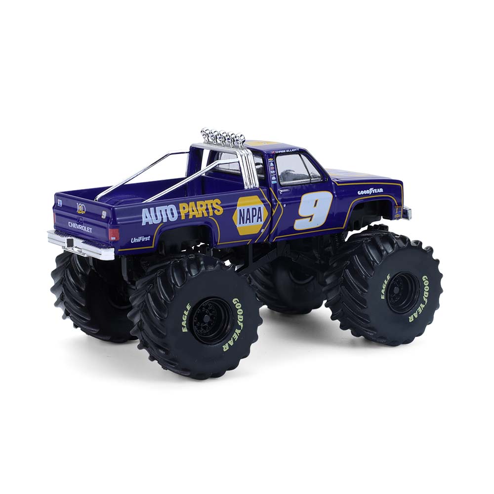 粉碎王者 - 热力追踪特别版-C-20怪兽卡车｜#9 NAPA经典蓝黄战袍