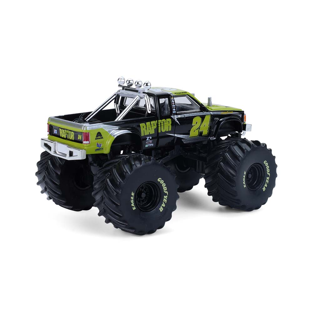 粉碎王者 - 热力追踪特别版-S-10加长舱怪兽卡车｜24号猛禽战队涂装