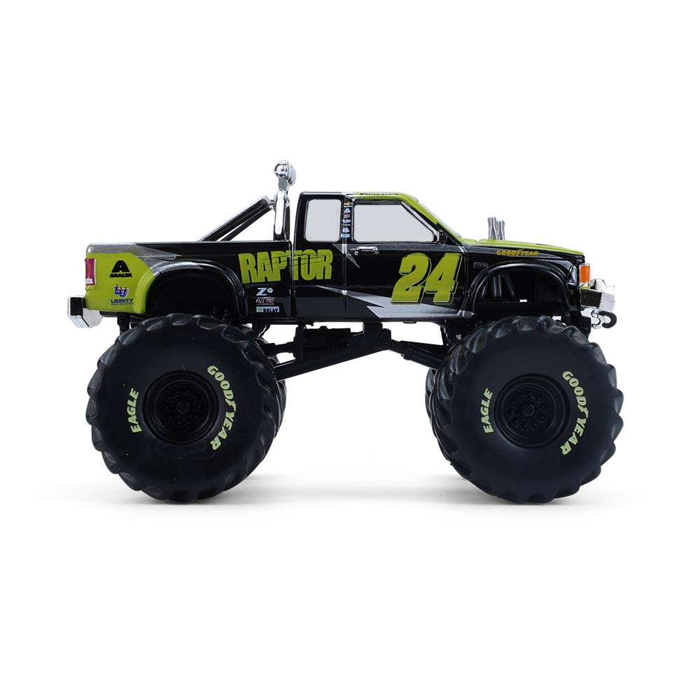 粉碎王者 - 热力追踪特别版-S-10加长舱怪兽卡车｜24号猛禽战队涂装