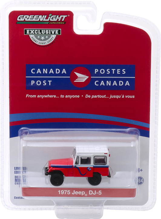 加拿大邮政吉普DJ-5E电动配送车