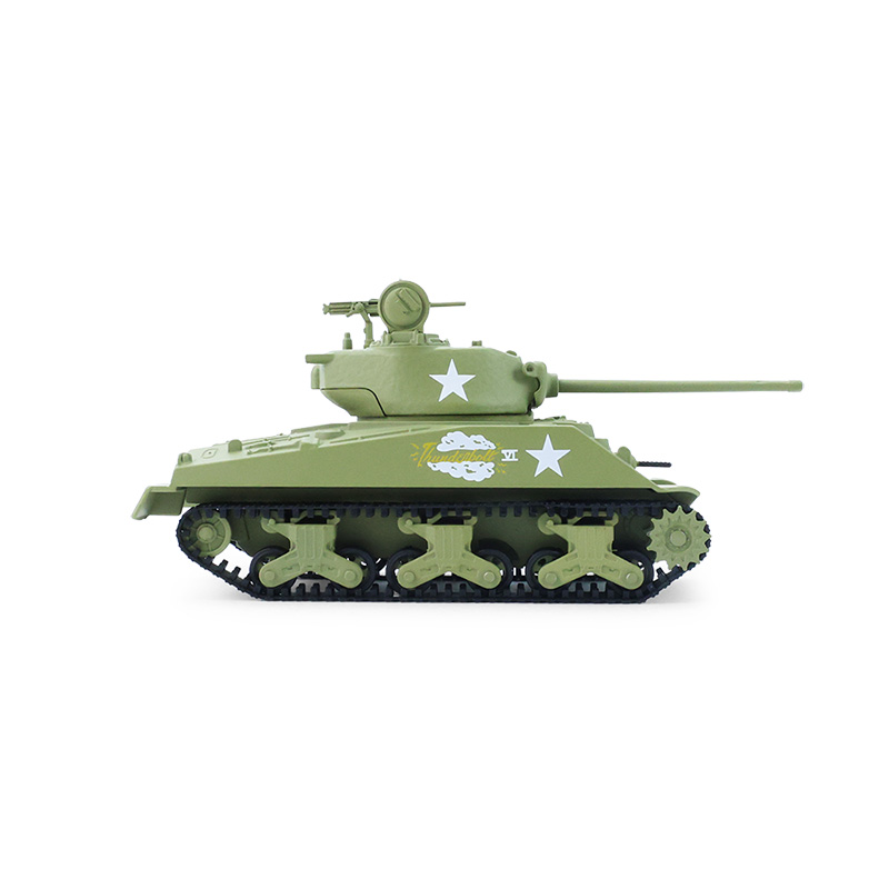 美国谢尔曼M4A3坦克 - “雷霆VI号”美军二战坦克（全新炮塔与炮管模具）