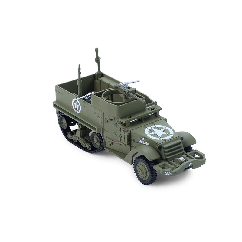 M3半履带运兵车 - 美军二战装甲运输经典（全新模具）