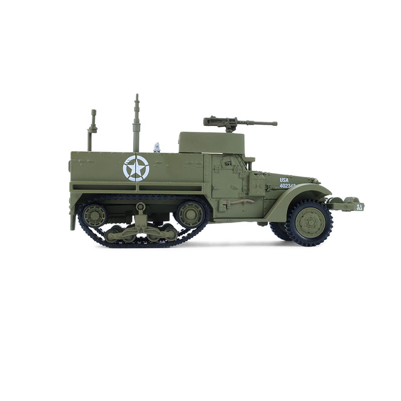M3半履带运兵车 - 美军二战装甲运输经典（全新模具）