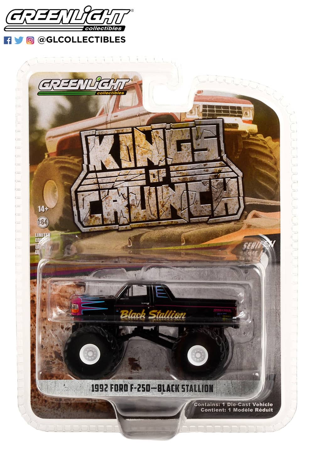 "黑色战驹" - F-250怪兽卡车