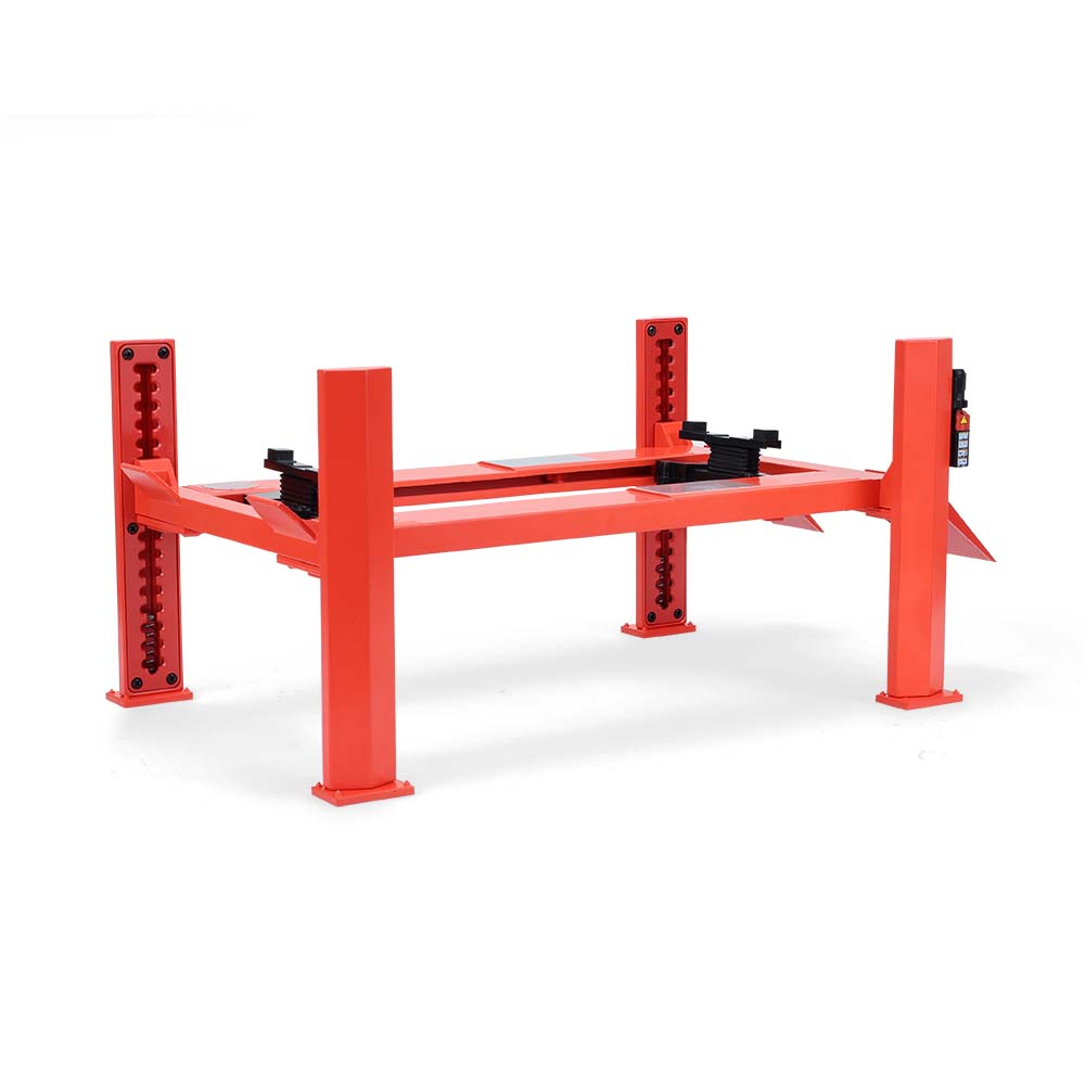 四柱举升机 - 红色