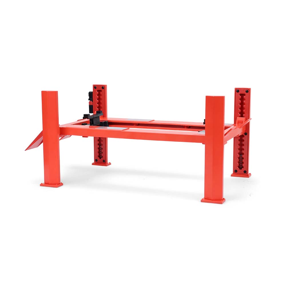 四柱举升机 - 红色