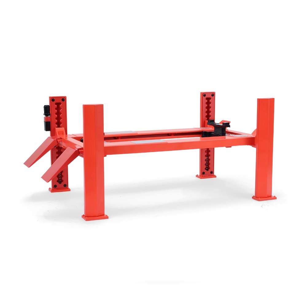 四柱举升机 - 红色