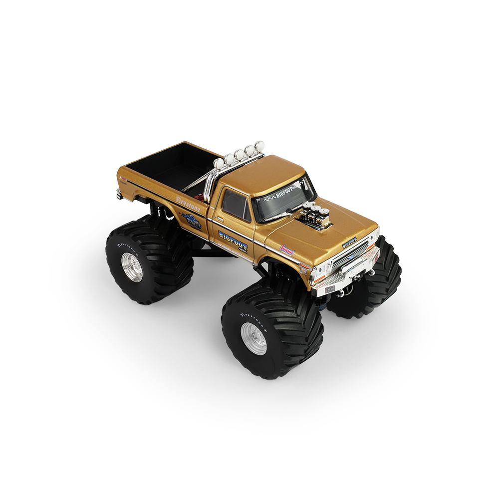 大脚1号50周年纪念版 - F-250怪兽卡车（金属金）