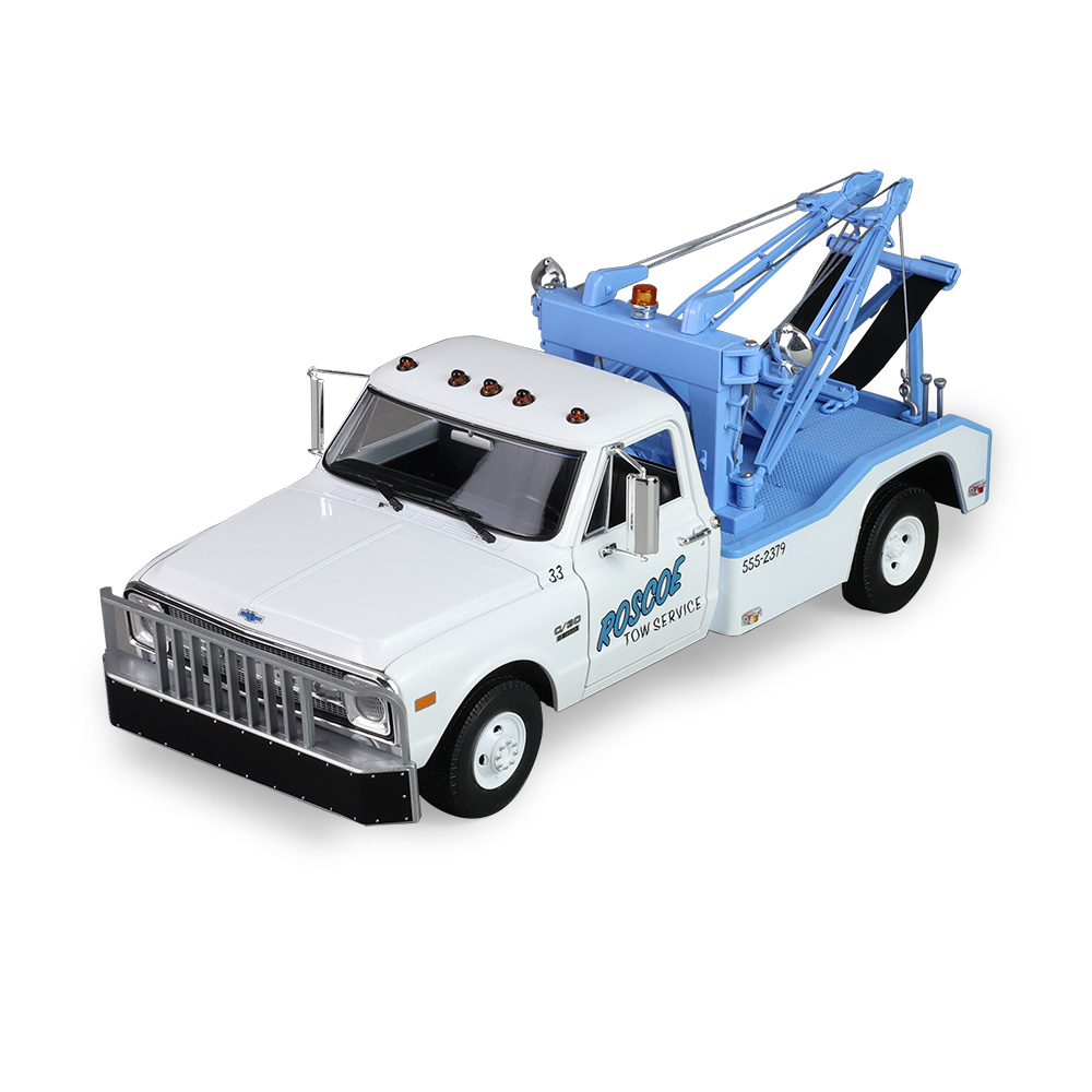 警界双雄 (1975-79年电视剧)系列#02 - C-30双后轮拖车（Roscoe拖车服务涂装）