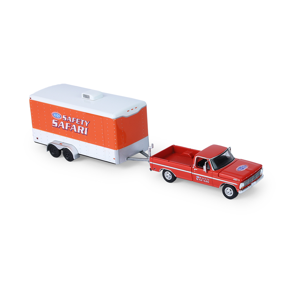 F-250皮卡配1969年款雪佛兰Z/28 Camaro赛车 - Dan Fletcher定制版（含Safari安全封闭式运输车）