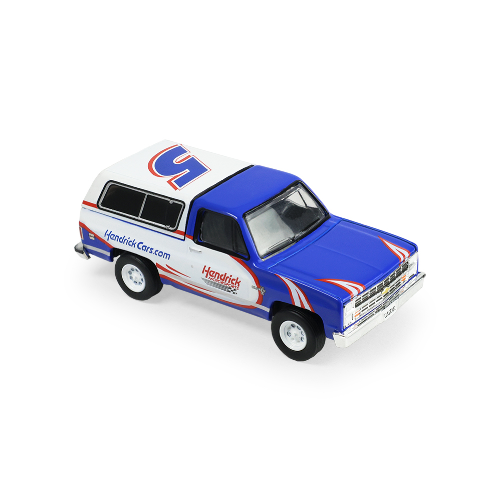 K5 Blazer Silverado配1969年款雪佛兰Camaro - 亨德里克赛车队凯尔·拉尔森#5赛车首胜（双车串联运输拖车）