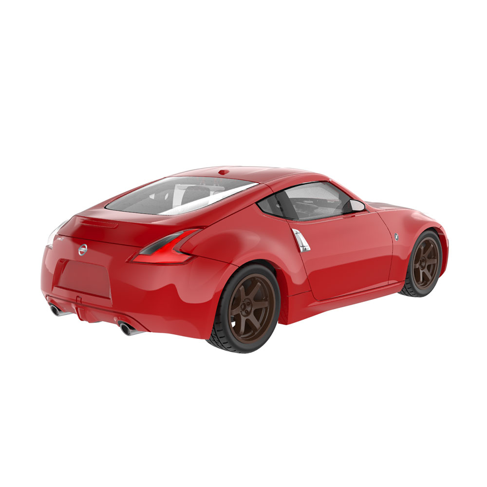 370Z双门跑车 - 红色 (全新定制轮毂)
