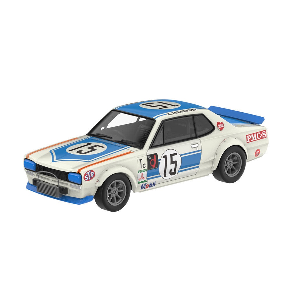 Skyline Hakosuka (哈科萨卡) - 白色 (配备定制轮毂与黄色防滚架，内饰工艺升级)