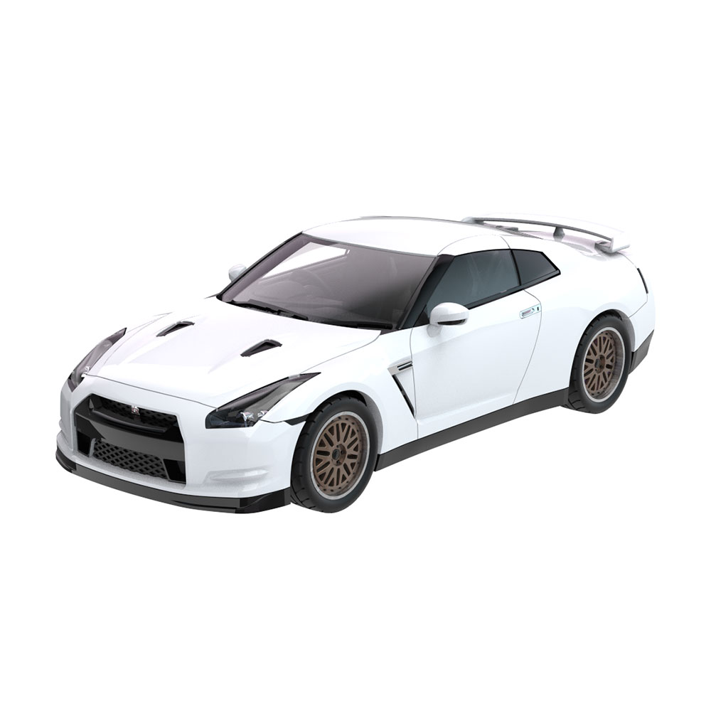 GT-R 配定制轮毂 - 珍珠白 (全新模具）