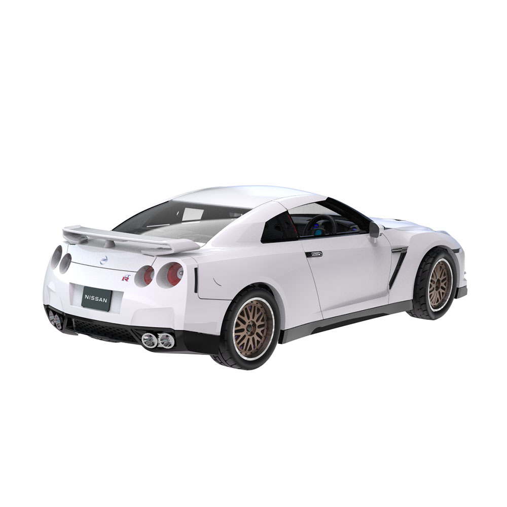 GT-R 配定制轮毂 - 珍珠白 (全新模具）