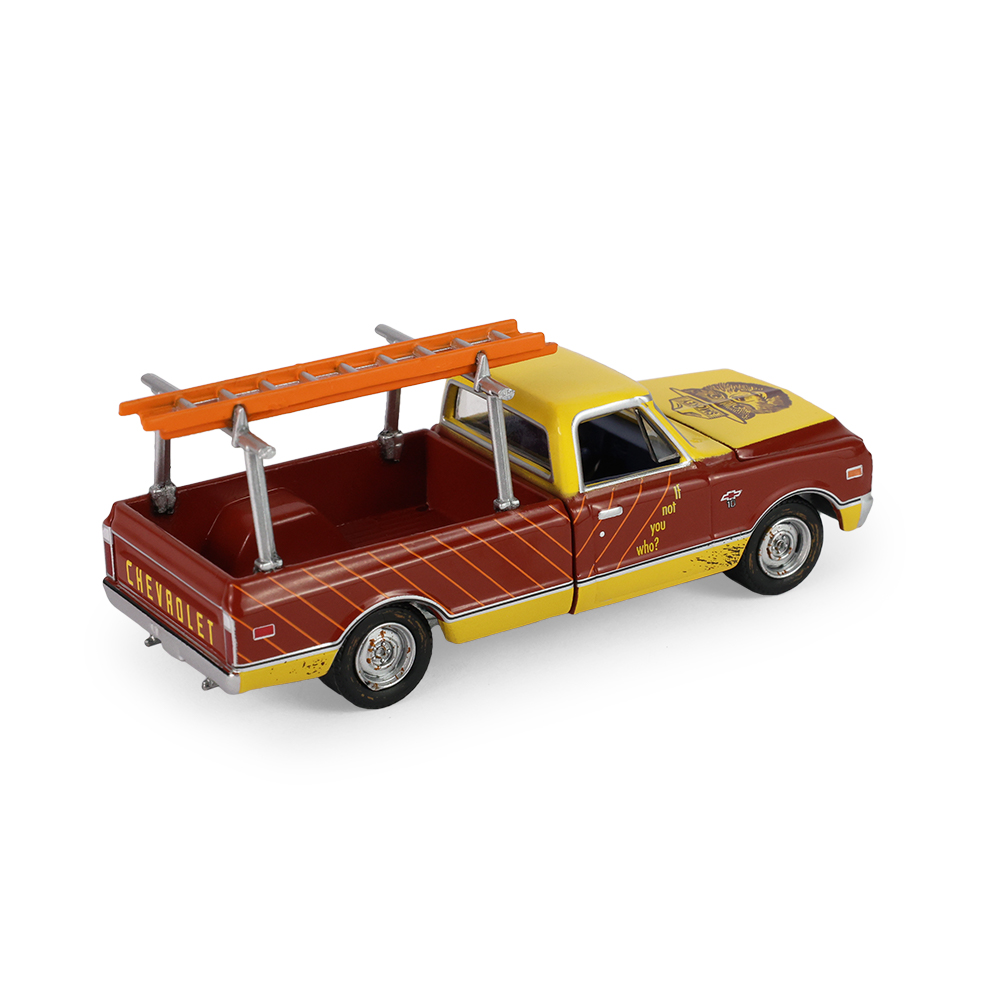 C-10皮卡带梯架 - "焦木难为栋梁"警示版