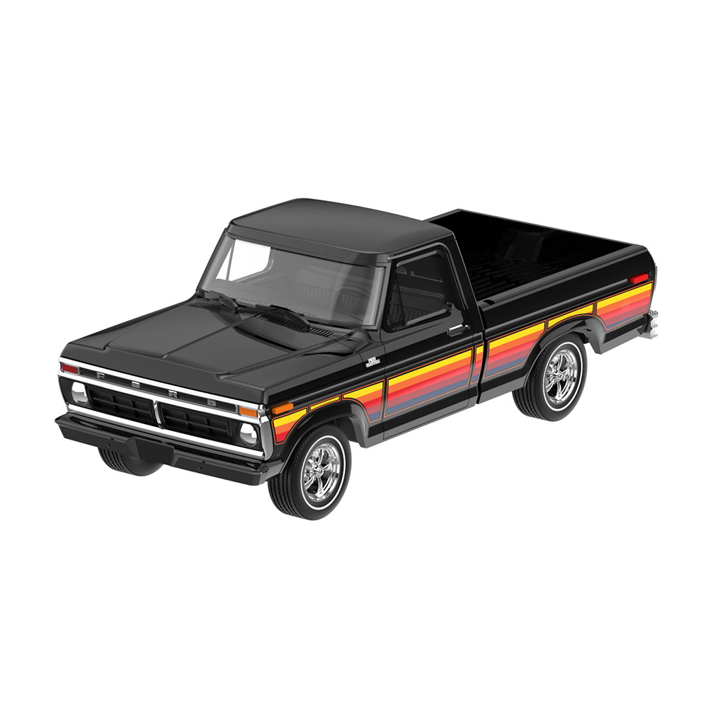 F-100自由竞速条纹版 - 炫黑色