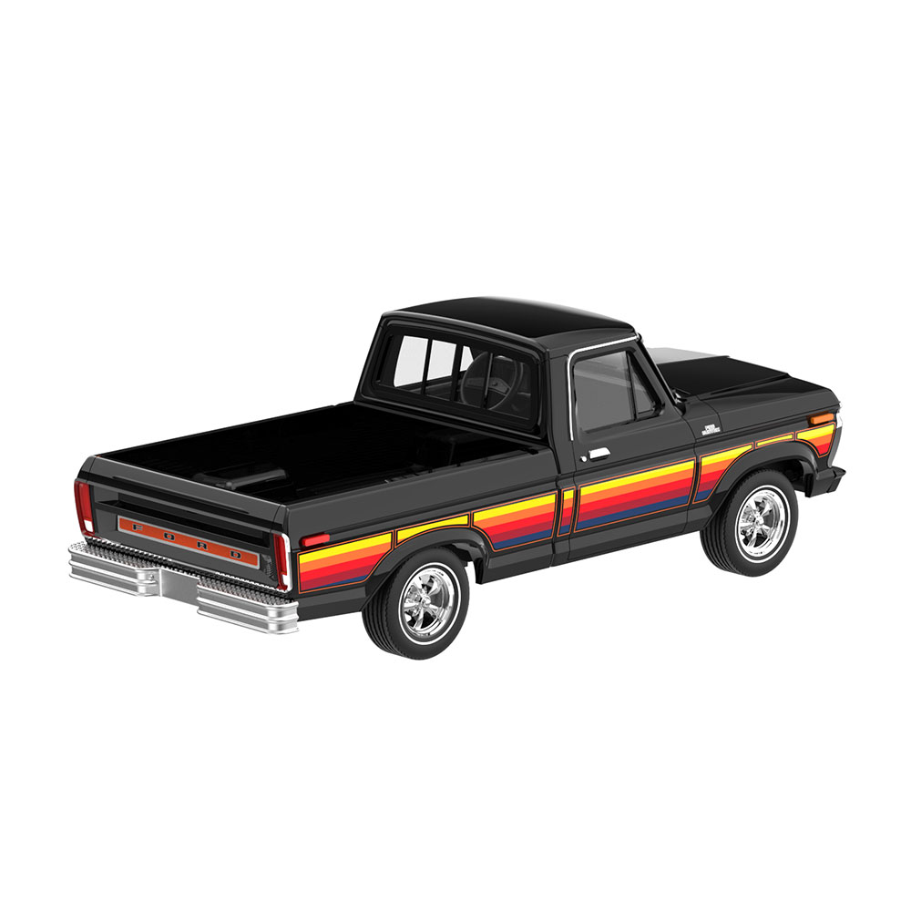 F-100自由竞速条纹版 - 炫黑色