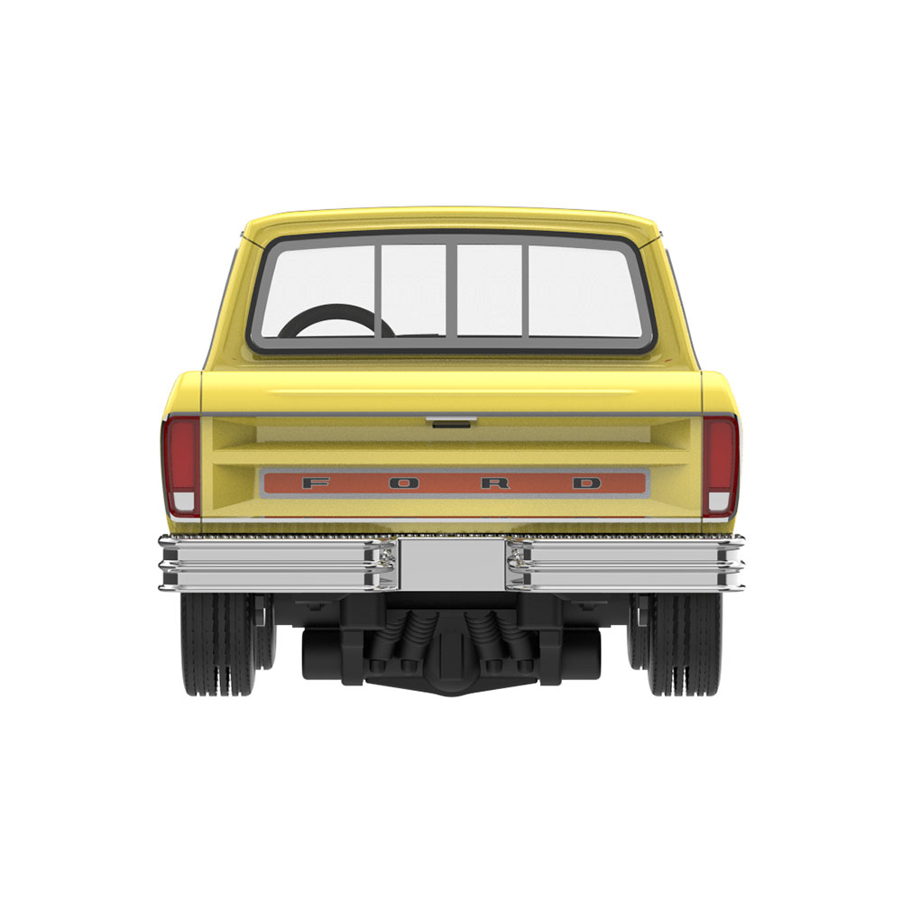 F-150自由竞速条纹版 - 黄色（短货斗）