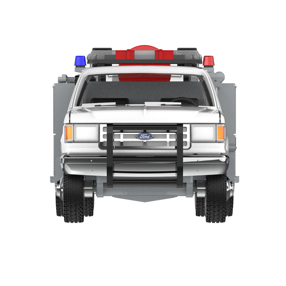 F-350迷你泵浦消防车 - 白色