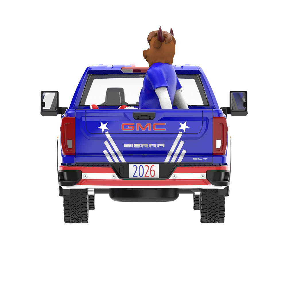 Sierra 3500HD重型皮卡 - 附野牛造型的美国致敬版