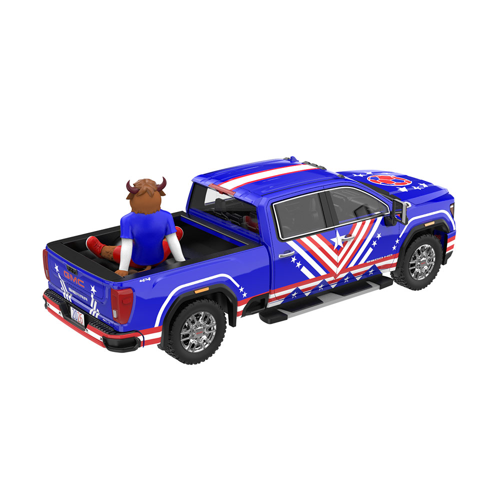 Sierra 3500HD重型皮卡 - 附野牛造型的美国致敬版