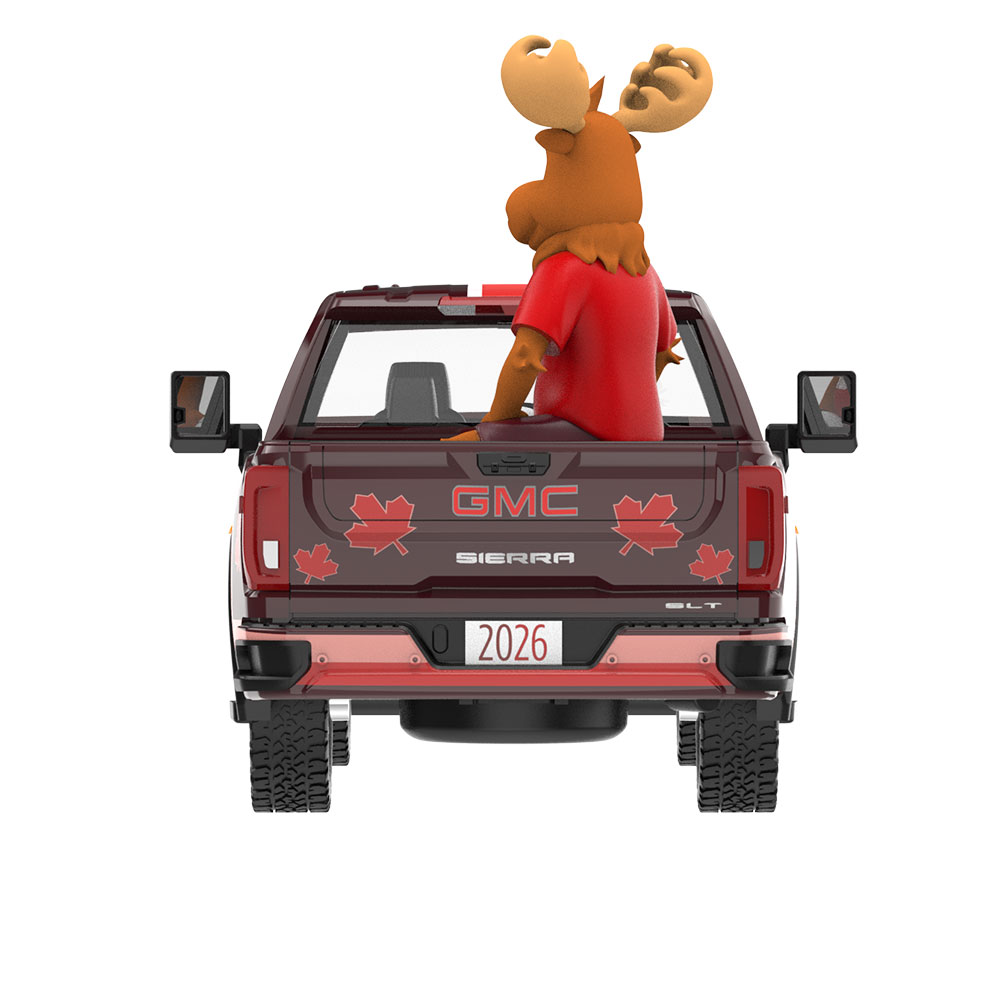 Sierra 3500HD重型皮卡 - 附驼鹿造型的加拿大致敬版