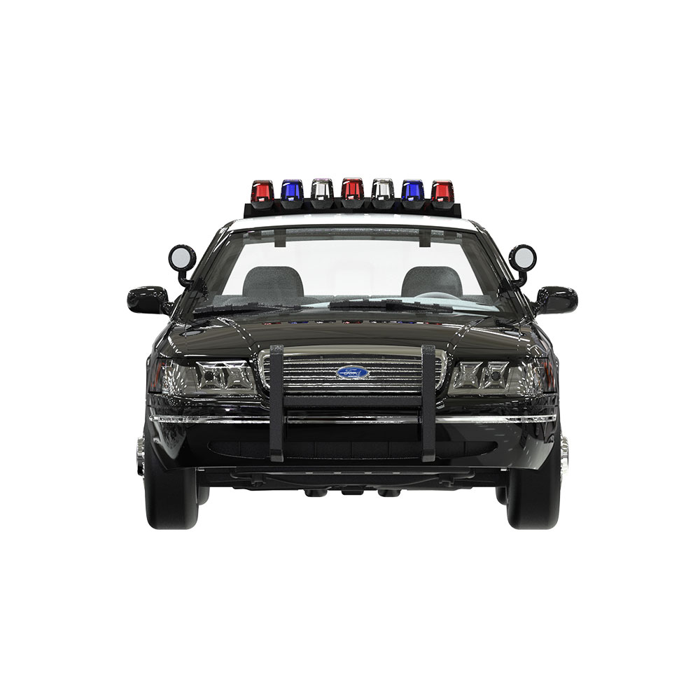 维多利亚皇冠警用拦截车 - 加州公路巡逻队