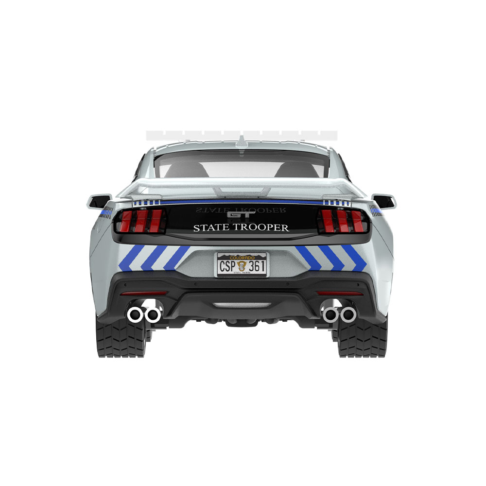 野马警用拦截车 - 科罗拉多州巡警队 - 90周年纪念版