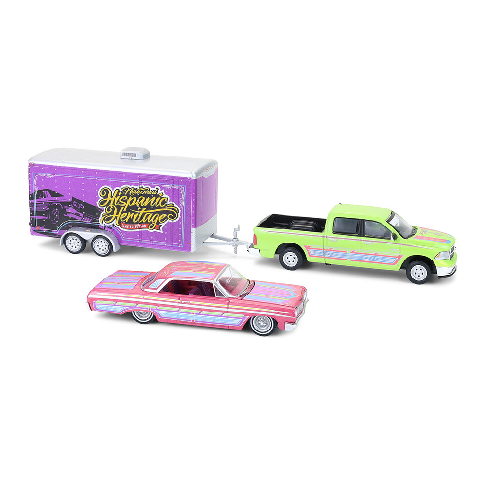 1500皮卡 (含封闭式拖车和Impala低趴改装车)  - 拉丁裔传统月致敬版 - Sergio Rocha