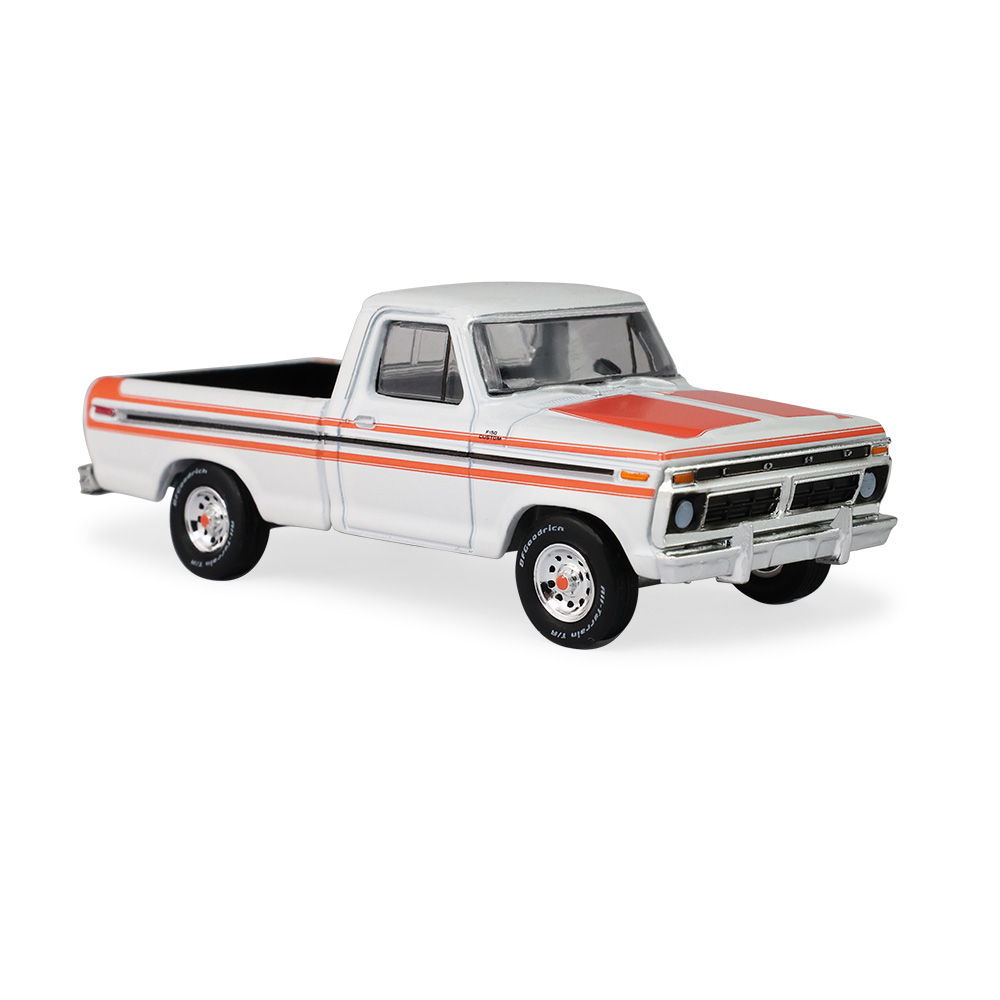 F-150 - 白色车身配橙色条纹