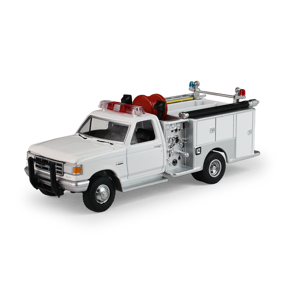 F-350迷你泵浦消防车 - 白色