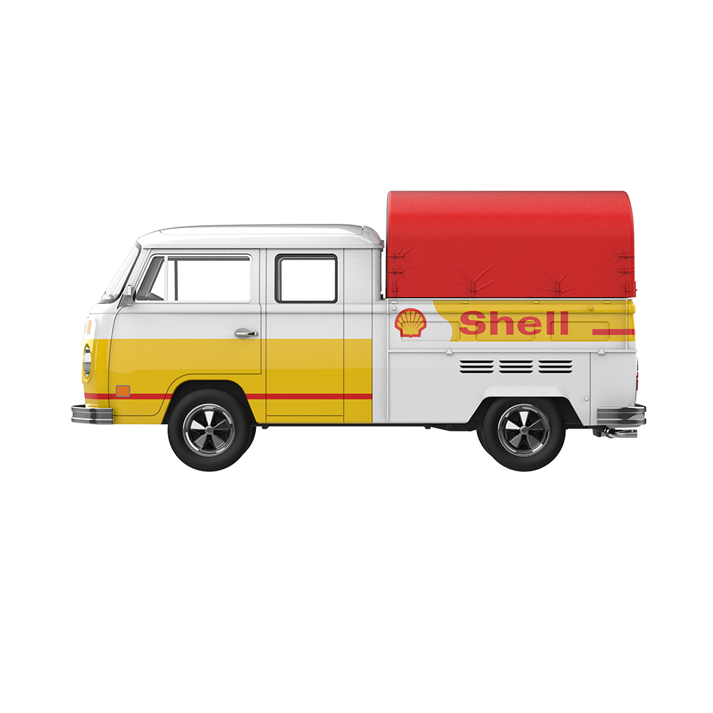 T2双排驾驶室带遮阳篷 - 壳牌油店版