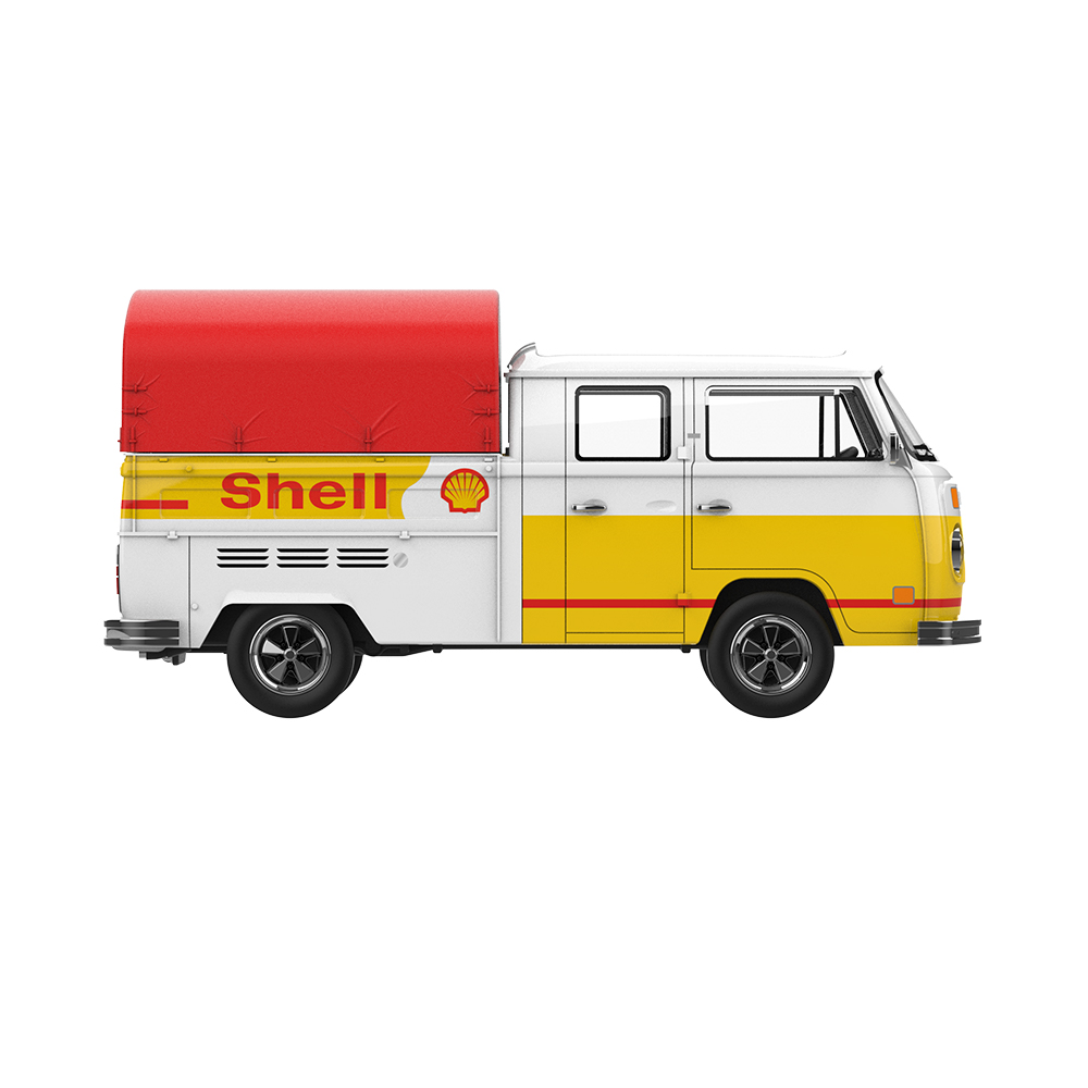 T2双排驾驶室带遮阳篷 - 壳牌油店版