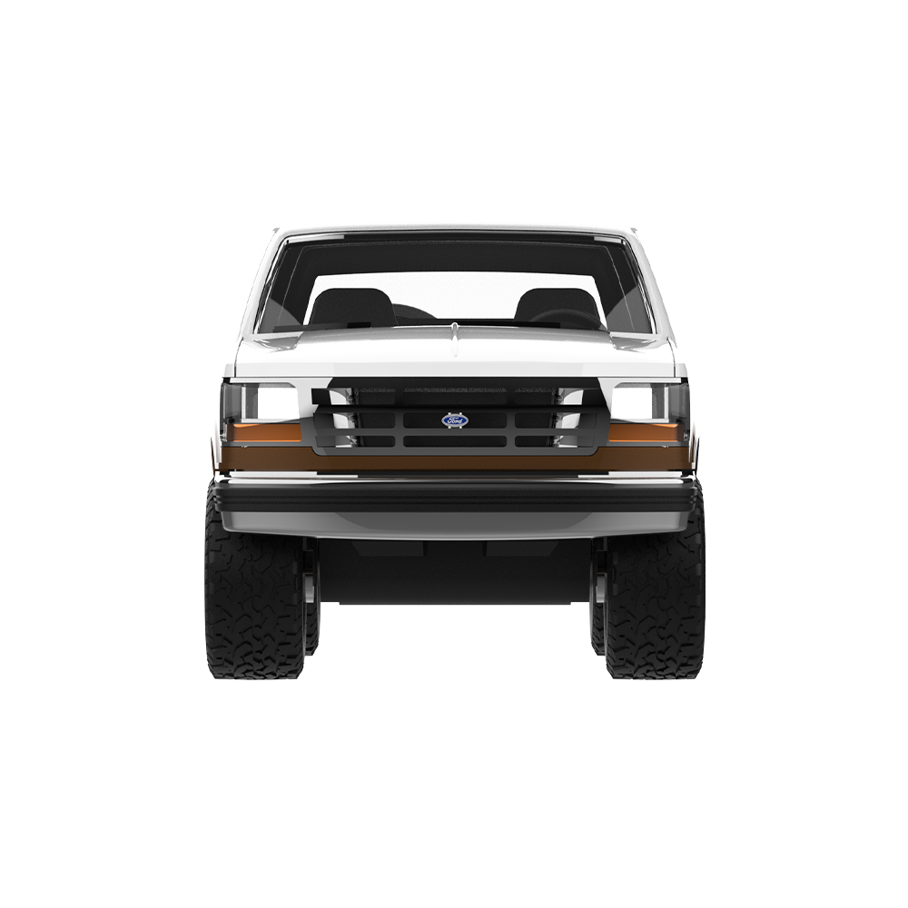 烈马XLT版 – 牛津白与中度摩卡金属双色