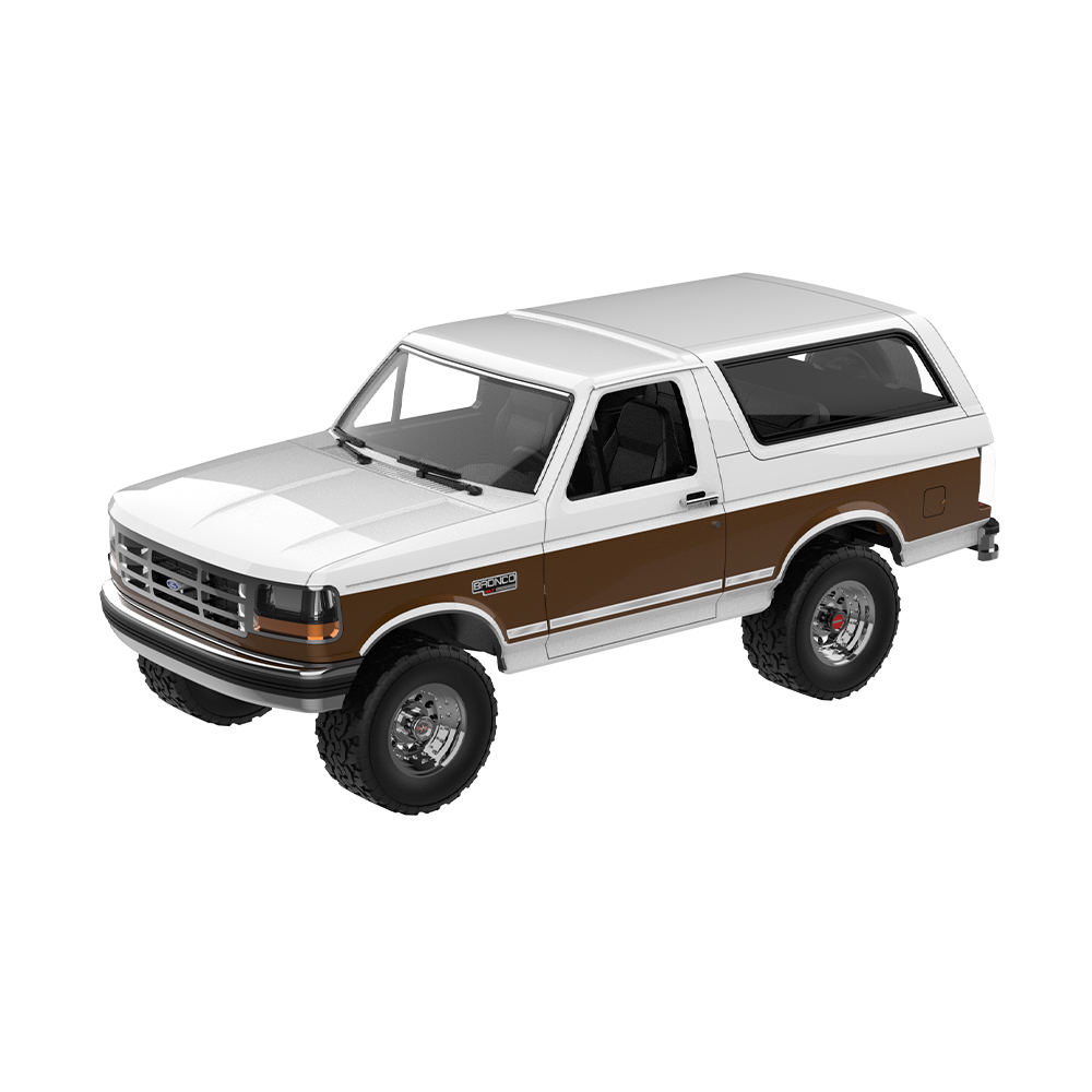 烈马XLT版 – 牛津白与中度摩卡金属双色