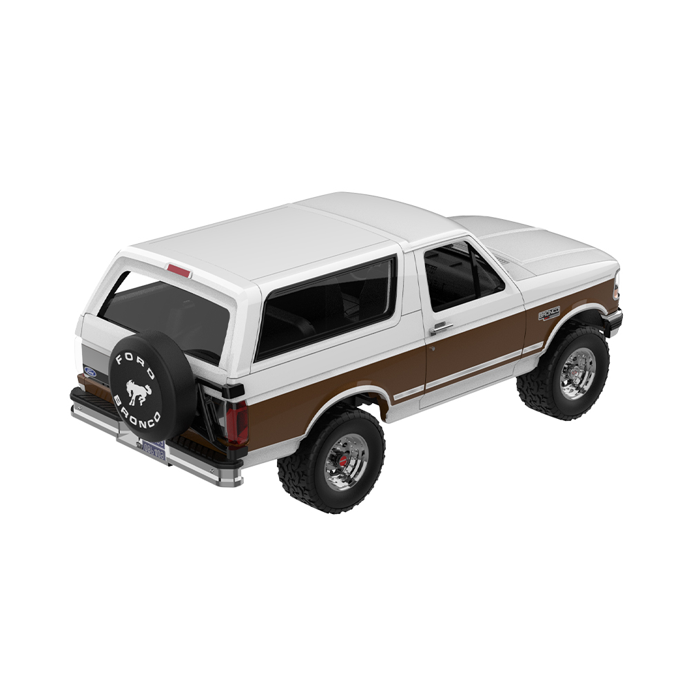 烈马XLT版 – 牛津白与中度摩卡金属双色