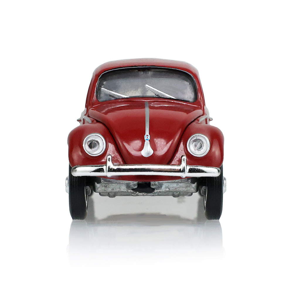 甲壳虫 - 分裂式后窗 - 暗红色