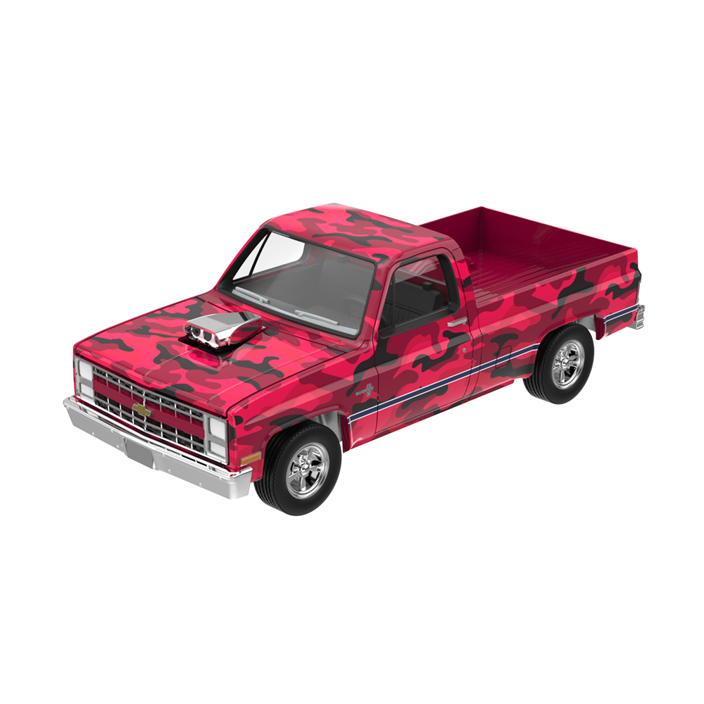 全地形系列 18 - 1985 年雪佛兰 Silverado，发动机损坏 - 红色迷彩