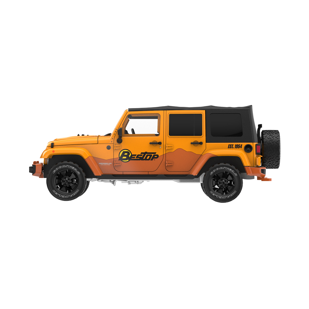 全地形系列 18 - 2016 款 Jeep Wrangler Unlimited – Bestop（全新软顶模具）