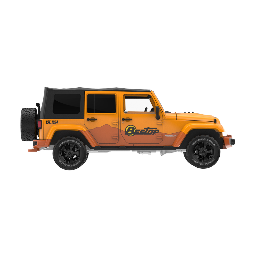 全地形系列 18 - 2016 款 Jeep Wrangler Unlimited – Bestop（全新软顶模具）