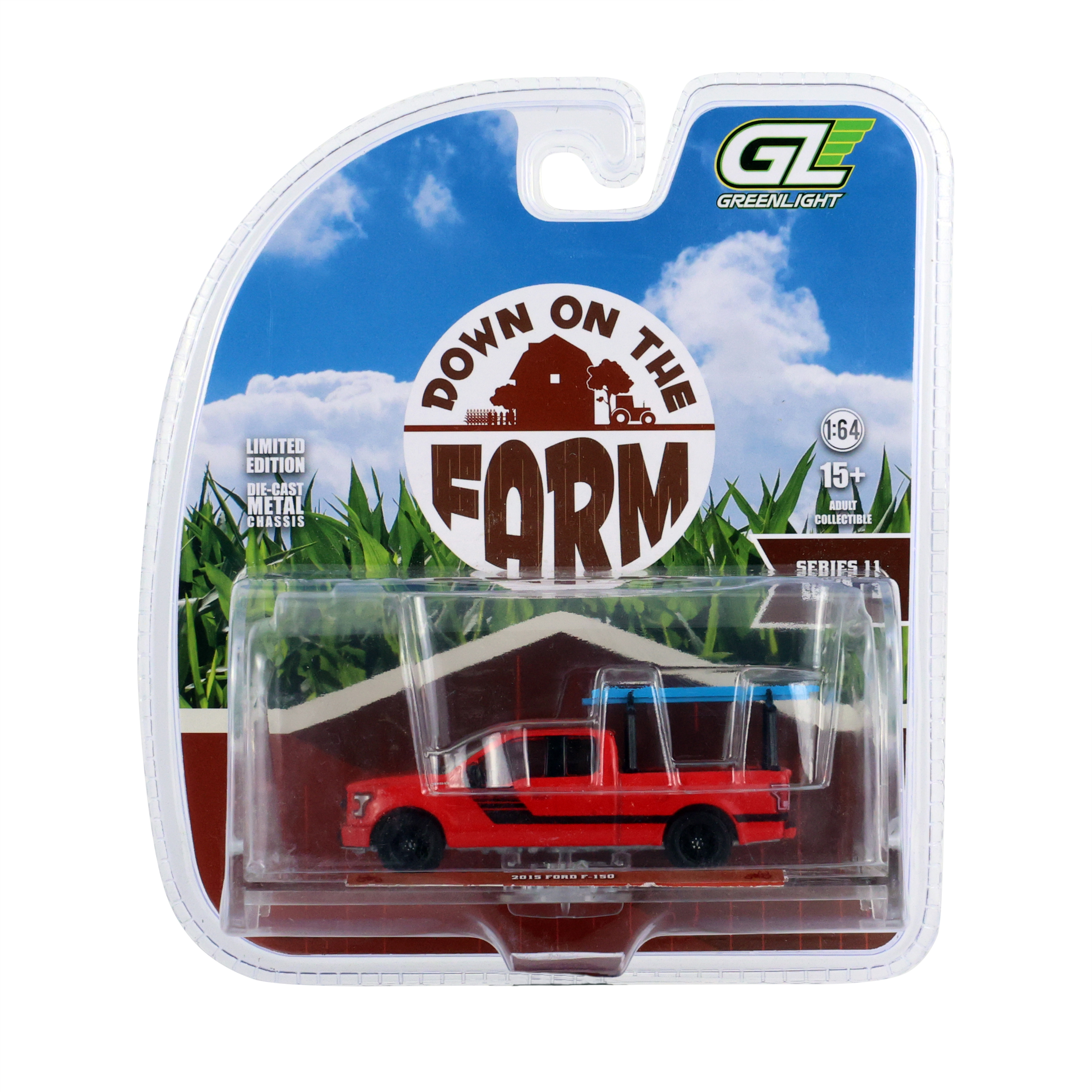 F-150梯架工程车 - 红色