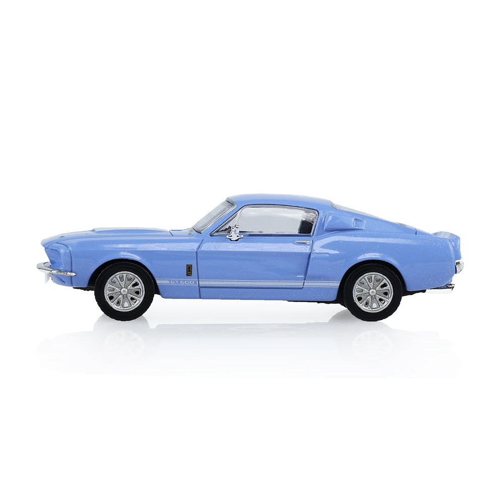 1967 年 Shelby Mustang GT-500 Restomod – 阿卡普尔科蓝车身搭配定制轮毂