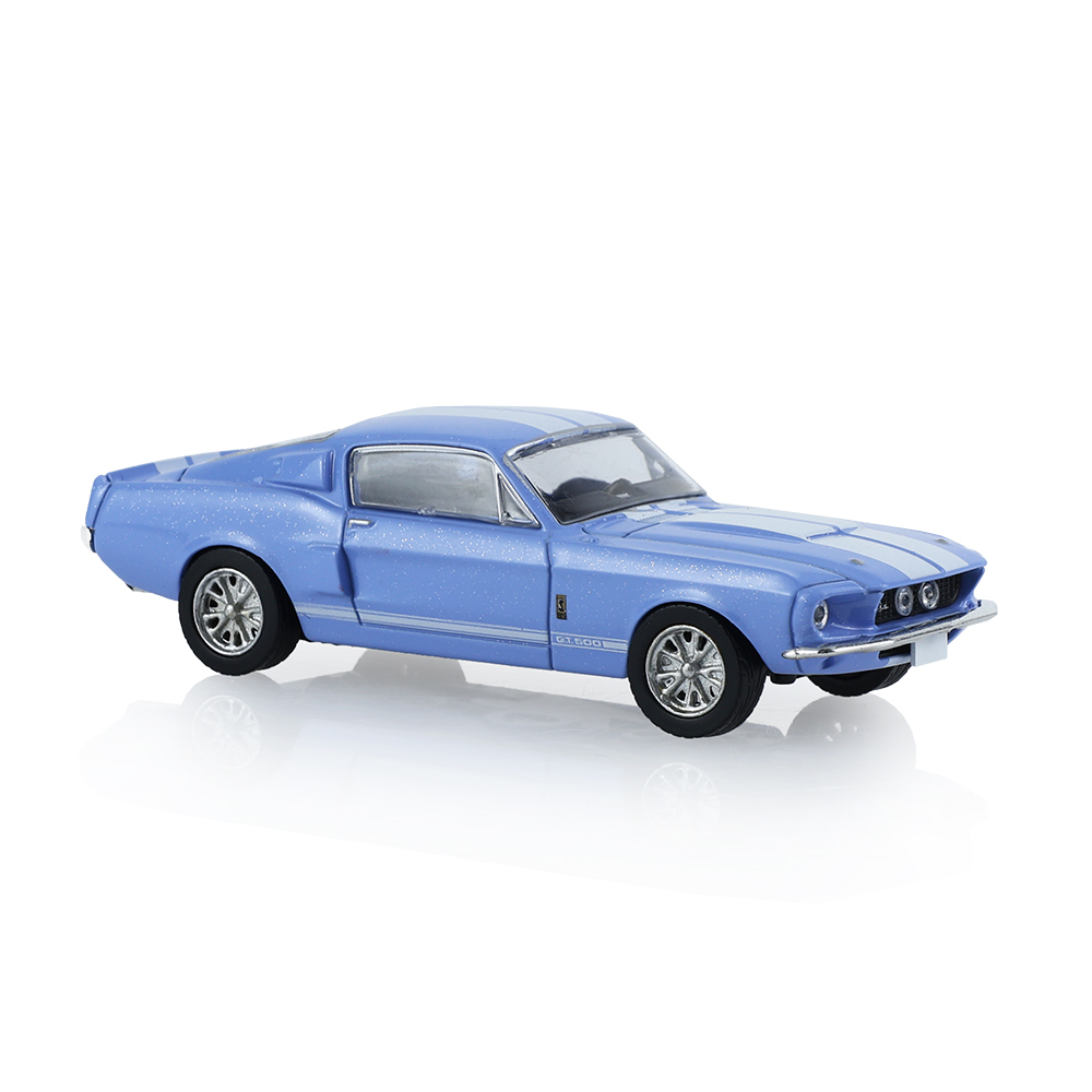 1967 年 Shelby Mustang GT-500 Restomod – 阿卡普尔科蓝车身搭配定制轮毂