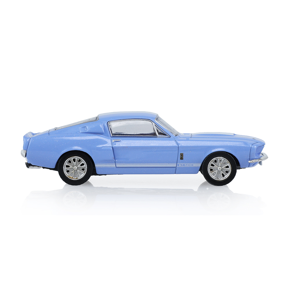 1967 年 Shelby Mustang GT-500 Restomod – 阿卡普尔科蓝车身搭配定制轮毂